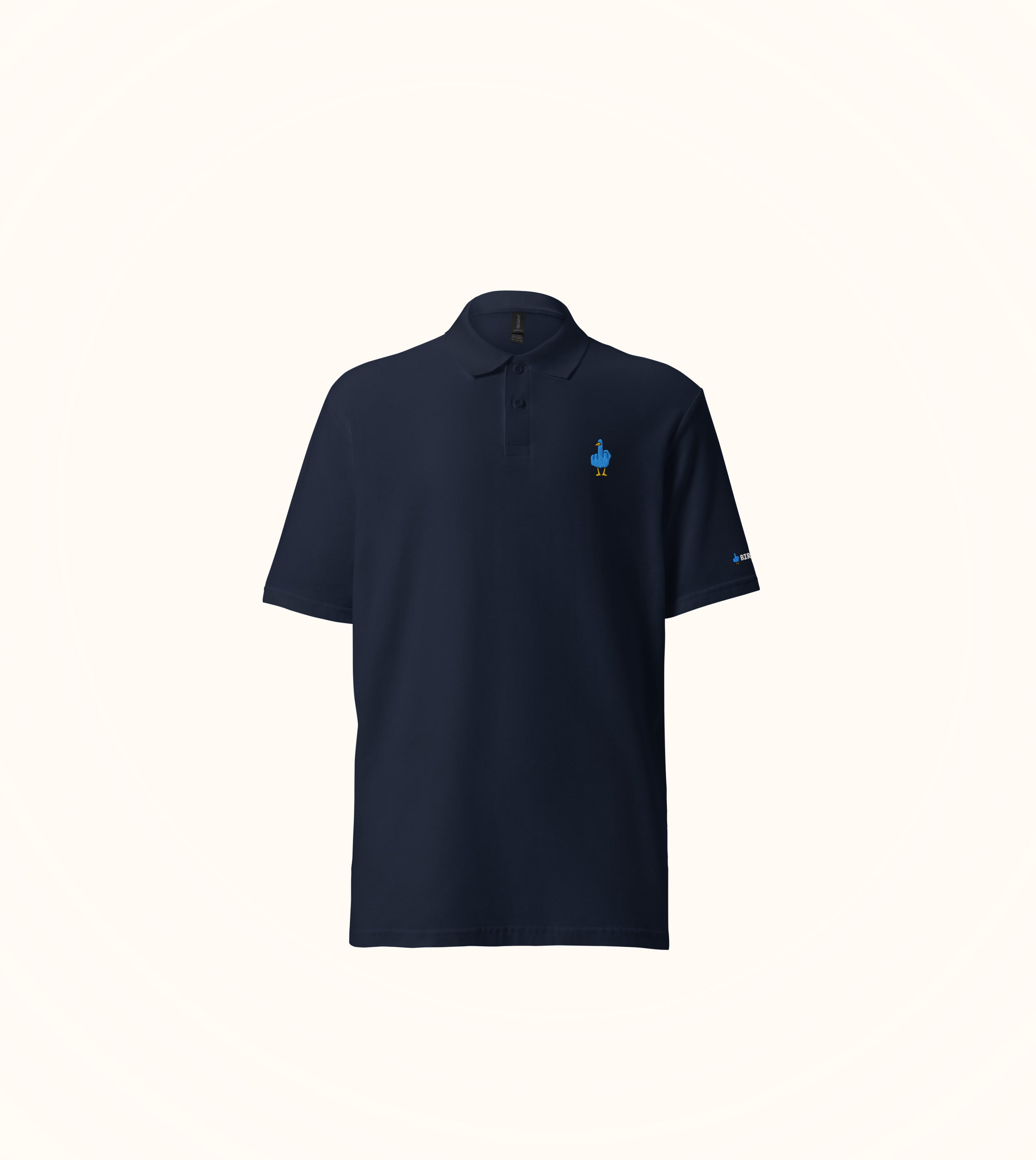 Birdflip® 100% cotton golf shirt