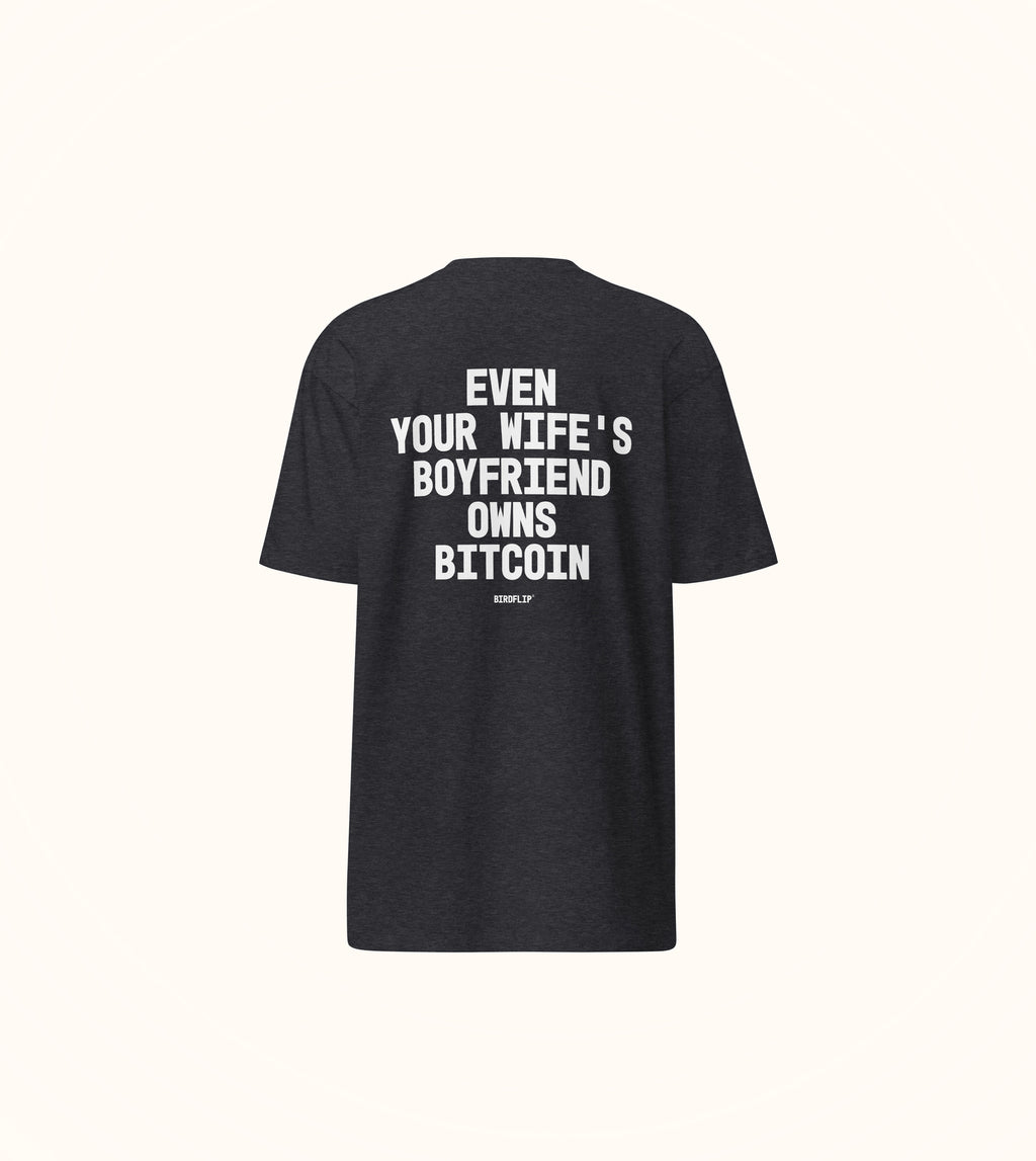 Birdflip® wife's BF heavyweight tee