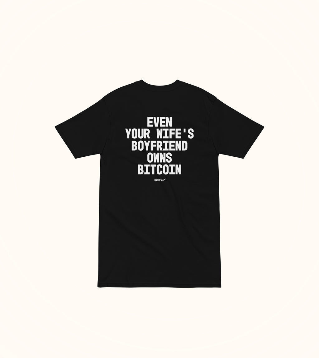 Wife's boyfriend has Bitcoin