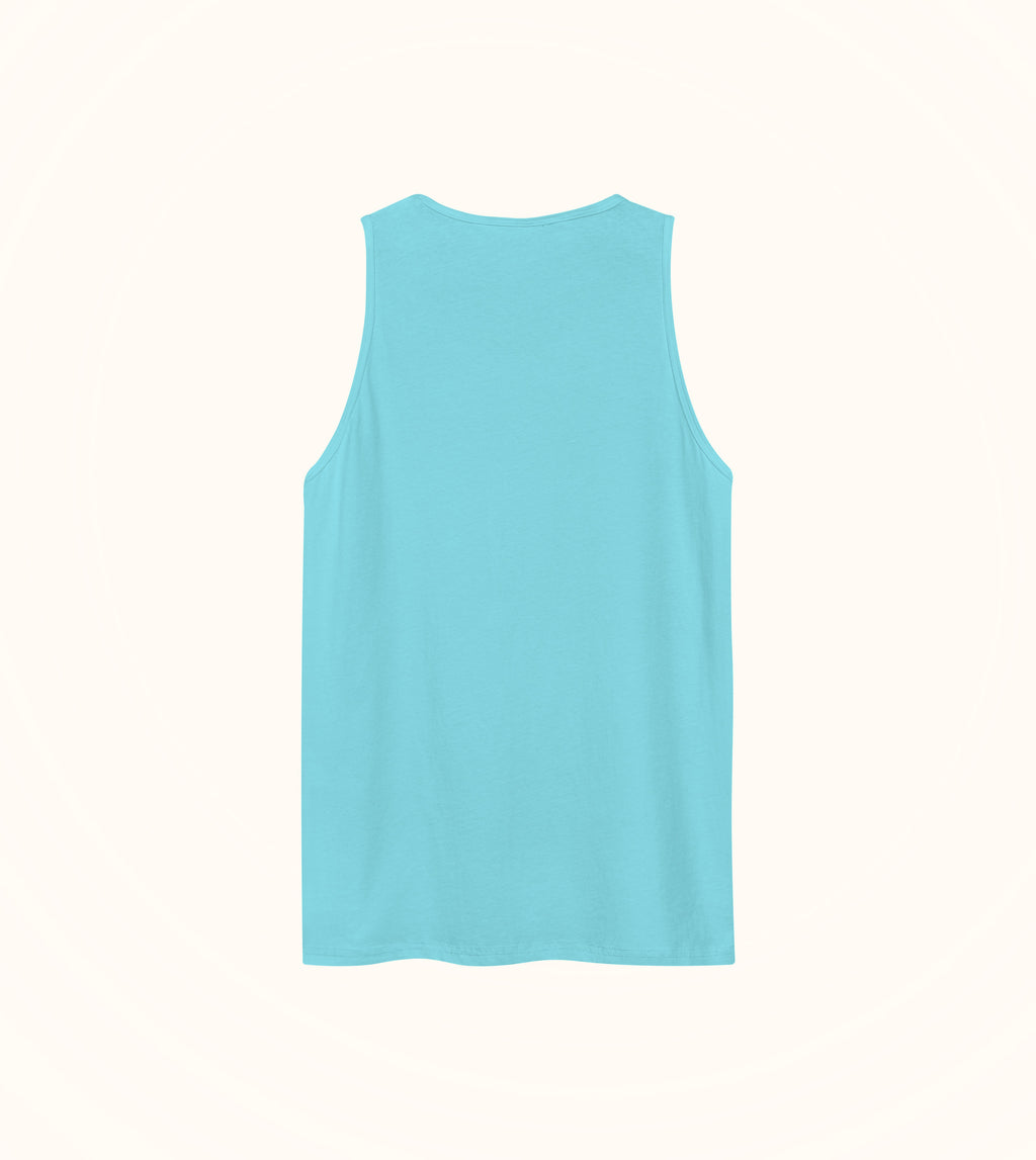Birdflip® aqua embroidered tank