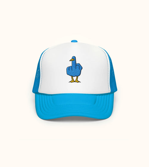Birdflip® aqua foam trucker hat