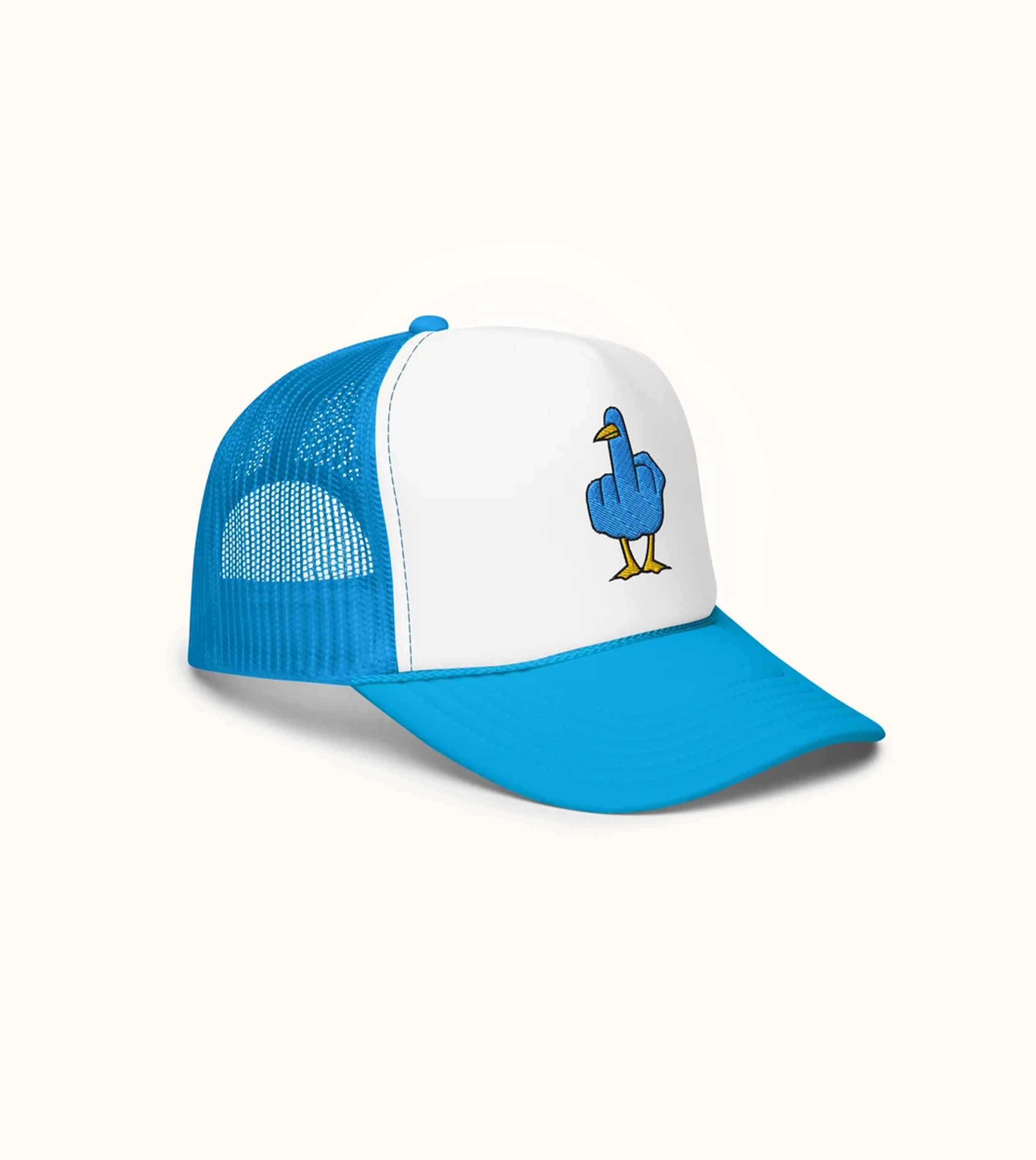 Birdflip® aqua foam trucker hat