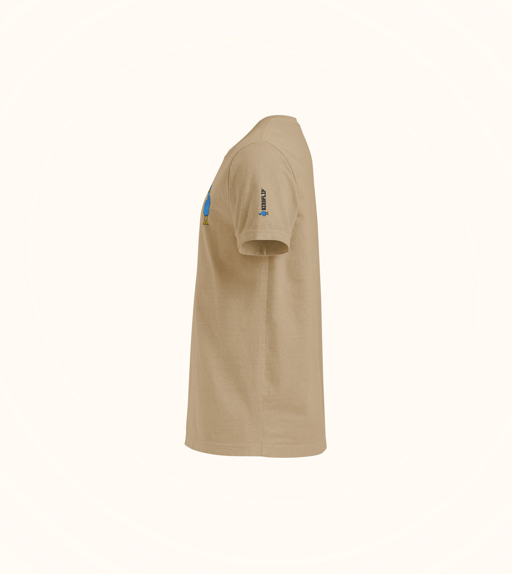 Big FU oversized Birdflip icon tee