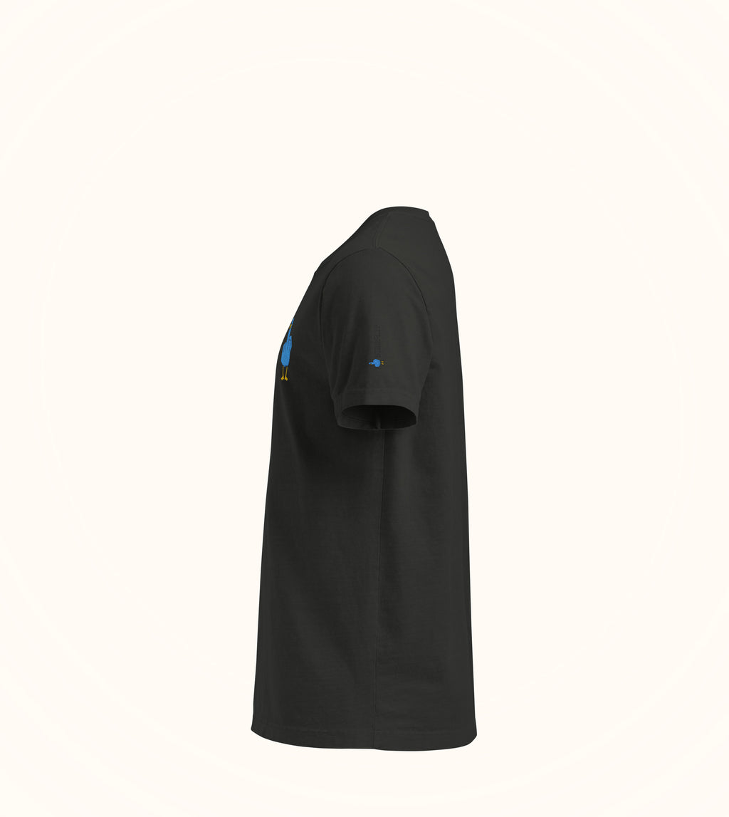 Big FU oversized Birdflip icon tee