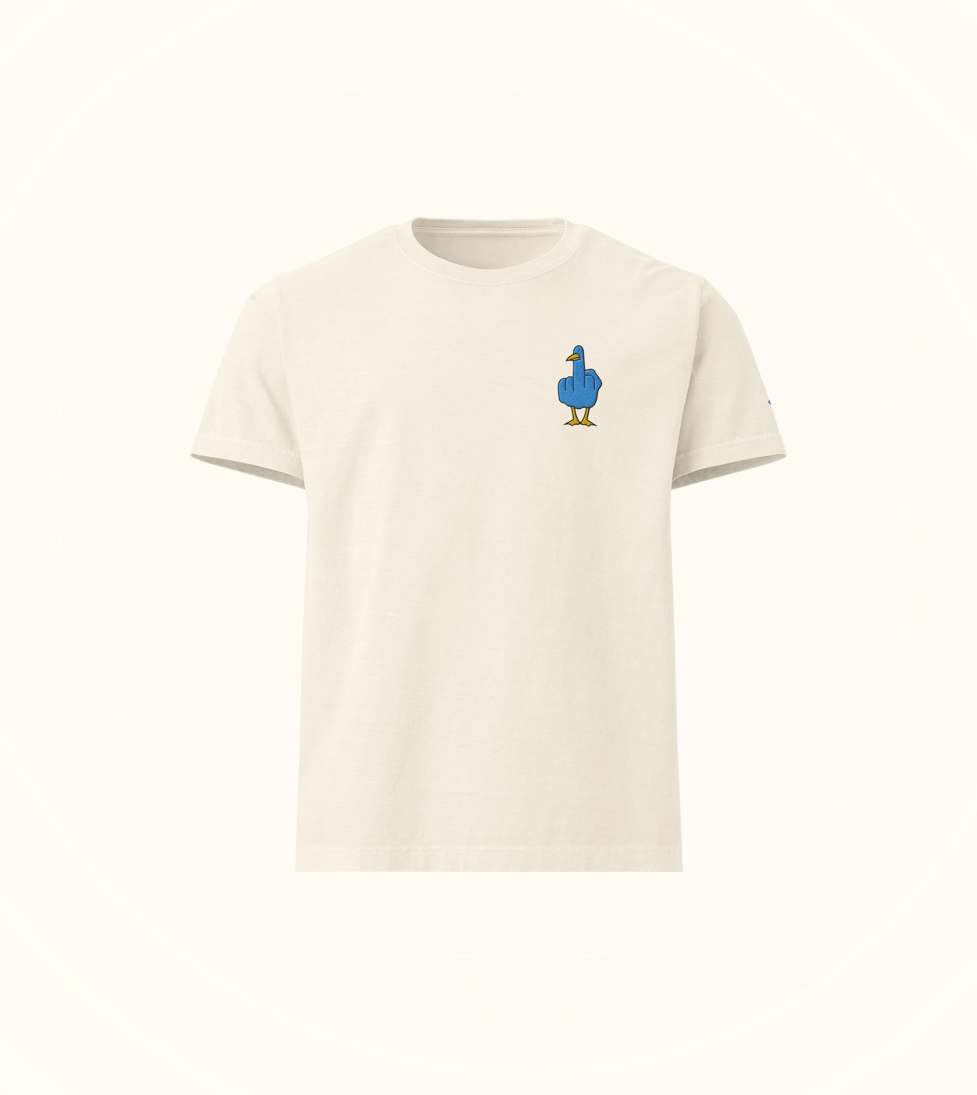 Big FU oversized Birdflip icon tee