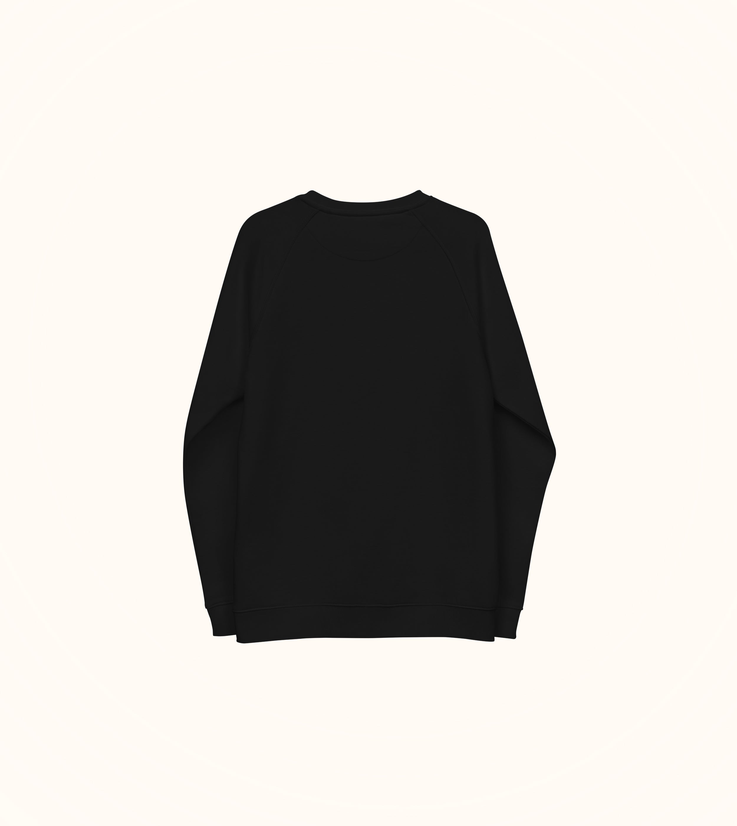 Birdflip® dark organic raglan sweatshirt