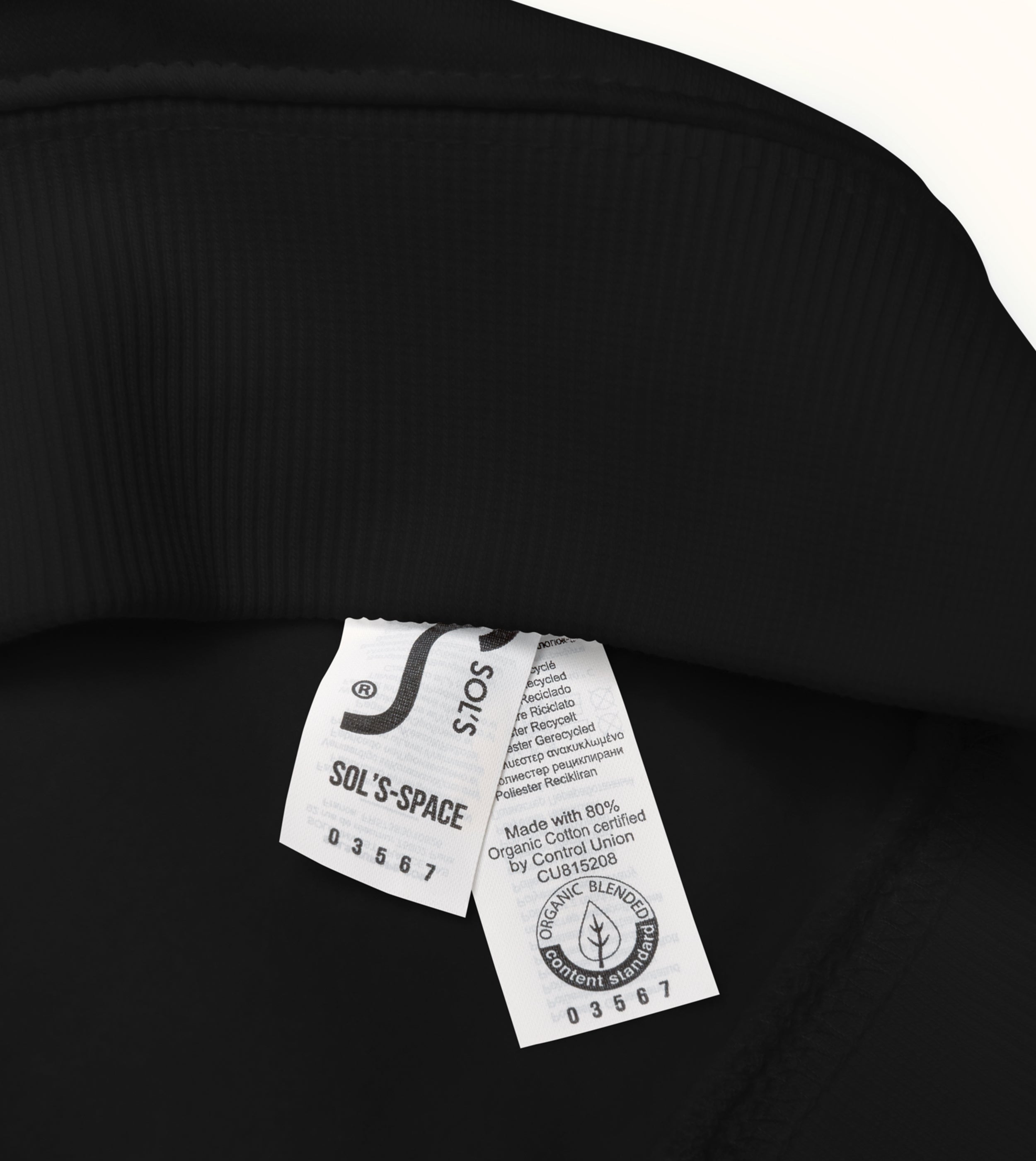 Birdflip® dark organic raglan sweatshirt