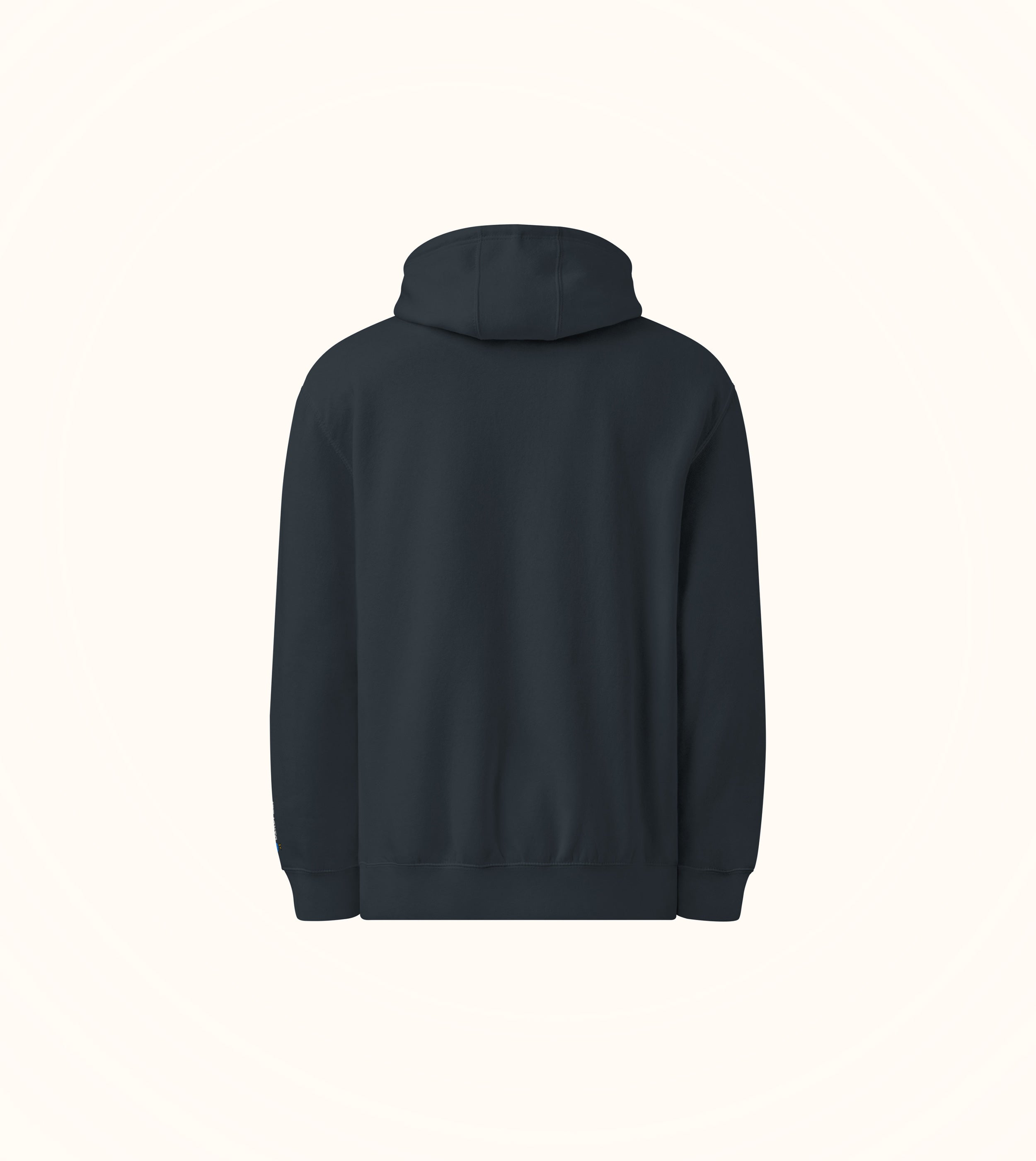 Birdflip® embroidered icon dark hoodie