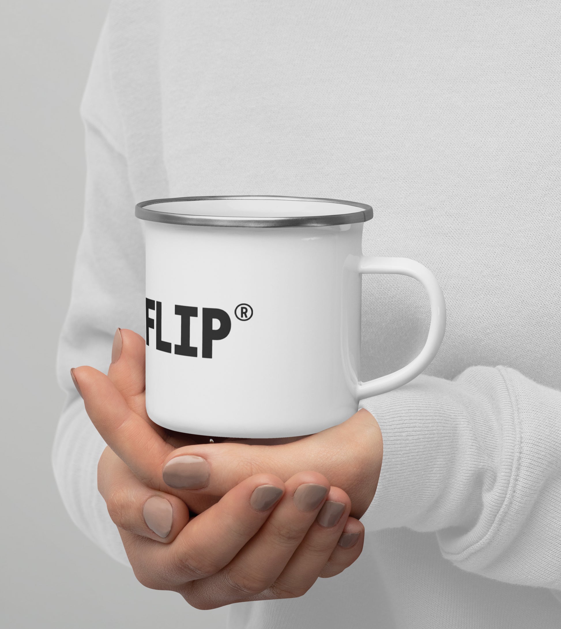 Birdflip® Enamel Mug