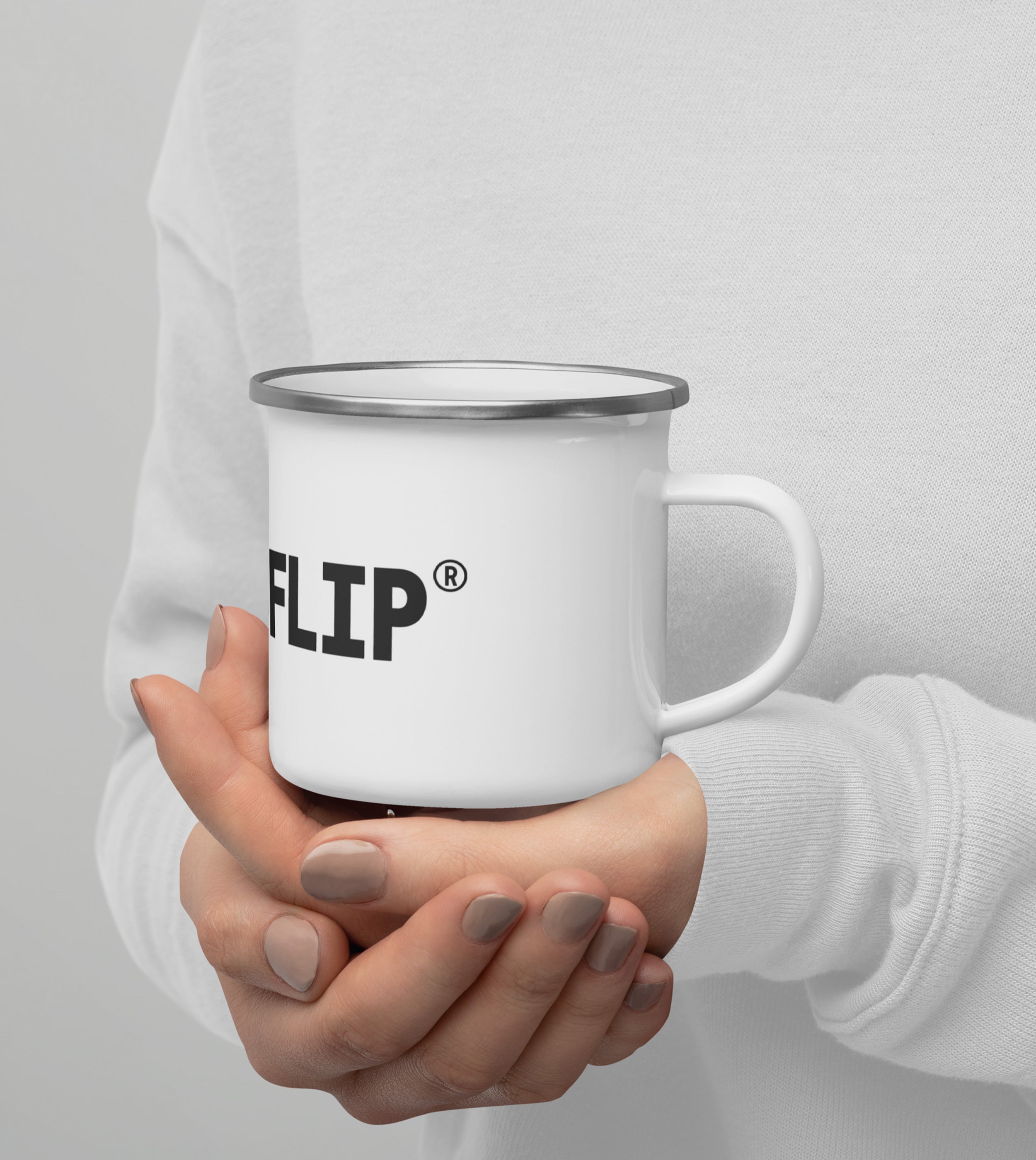 Birdflip® Enamel Mug