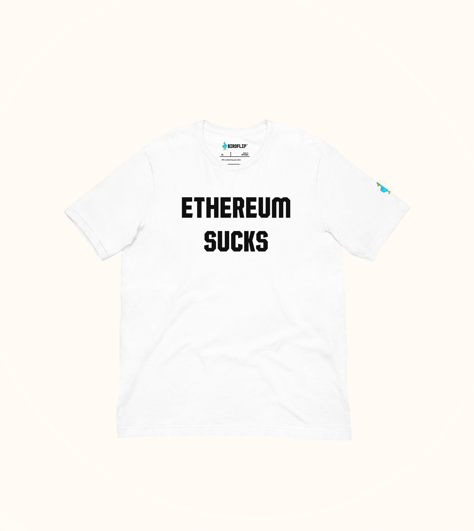 Birdflip® ethereum sucks tee