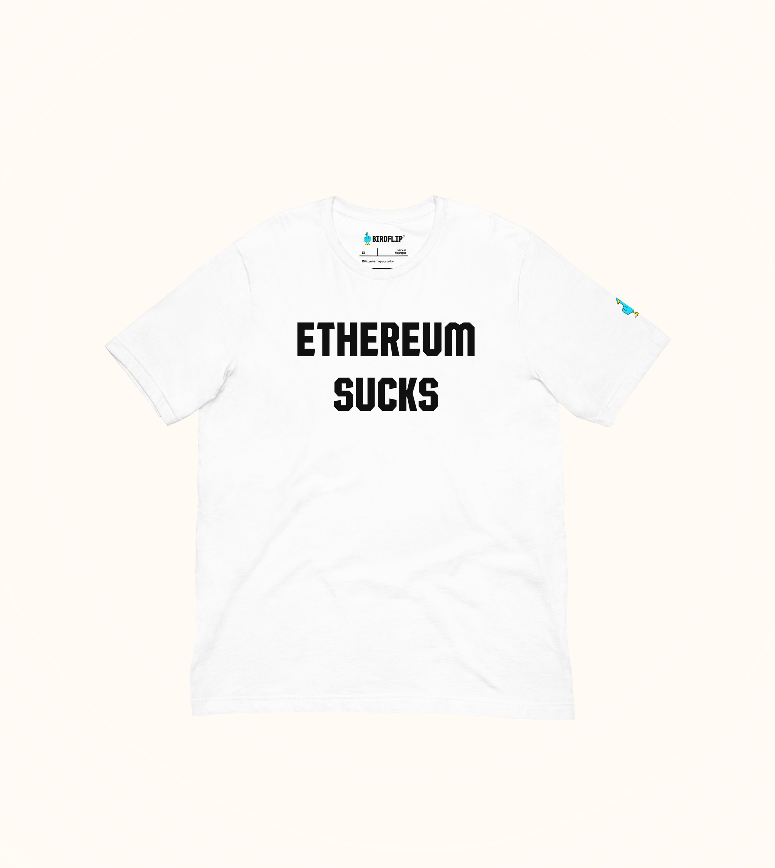 Birdflip® ethereum sucks tee