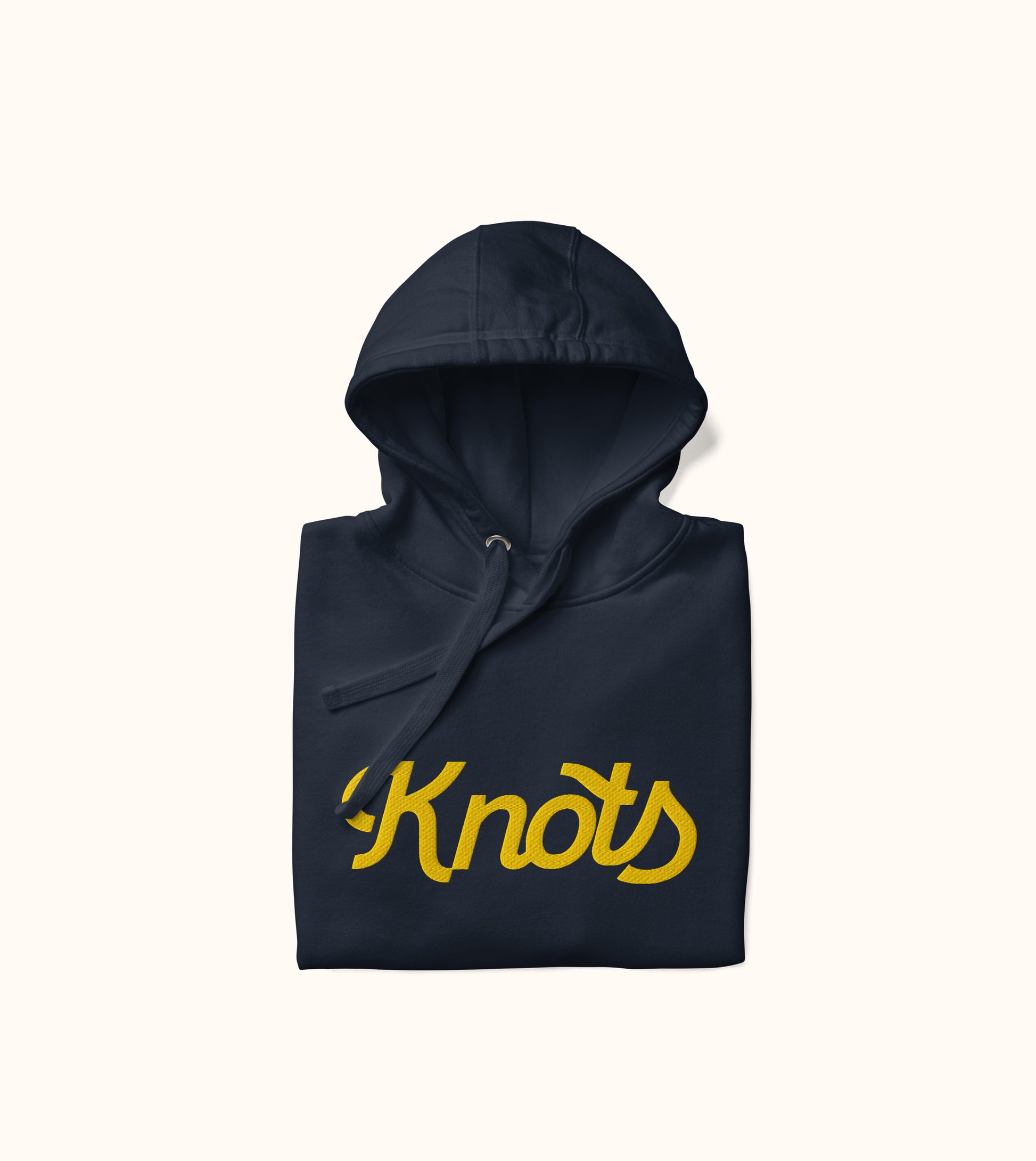 Birdflip® Knots script heavyweight hoodie