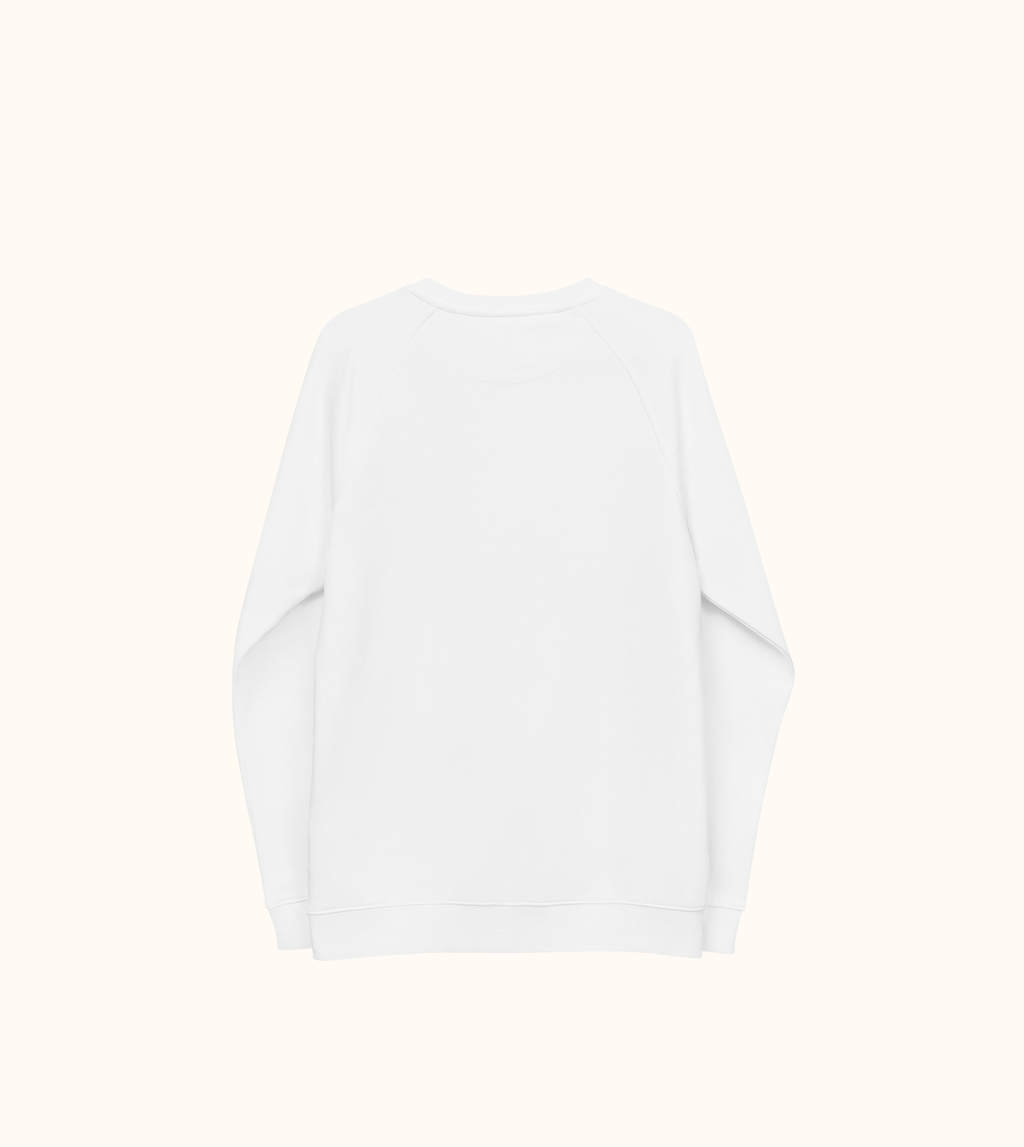 Birdflip® light organic raglan sweatshirt