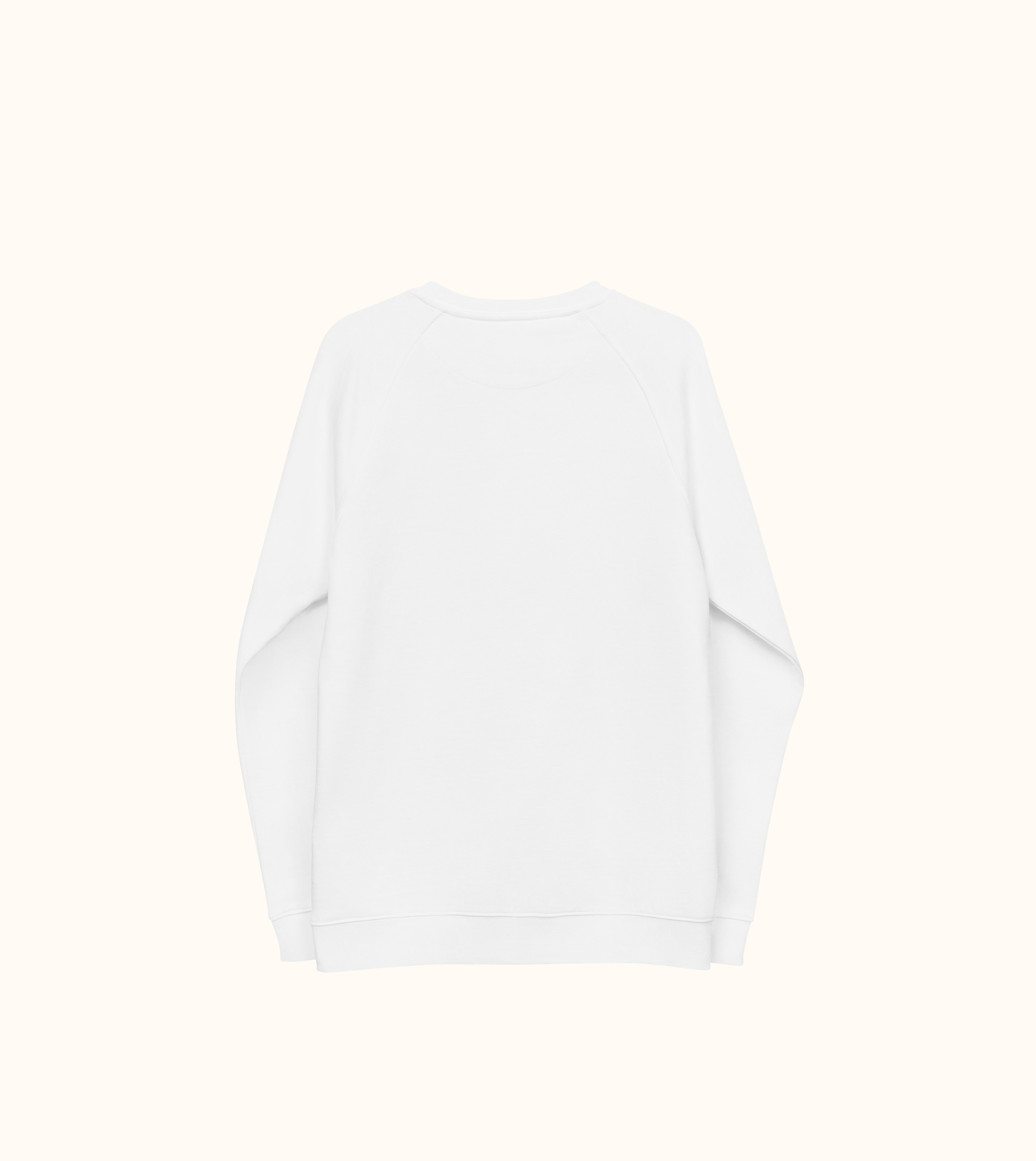 Birdflip® light organic raglan sweatshirt