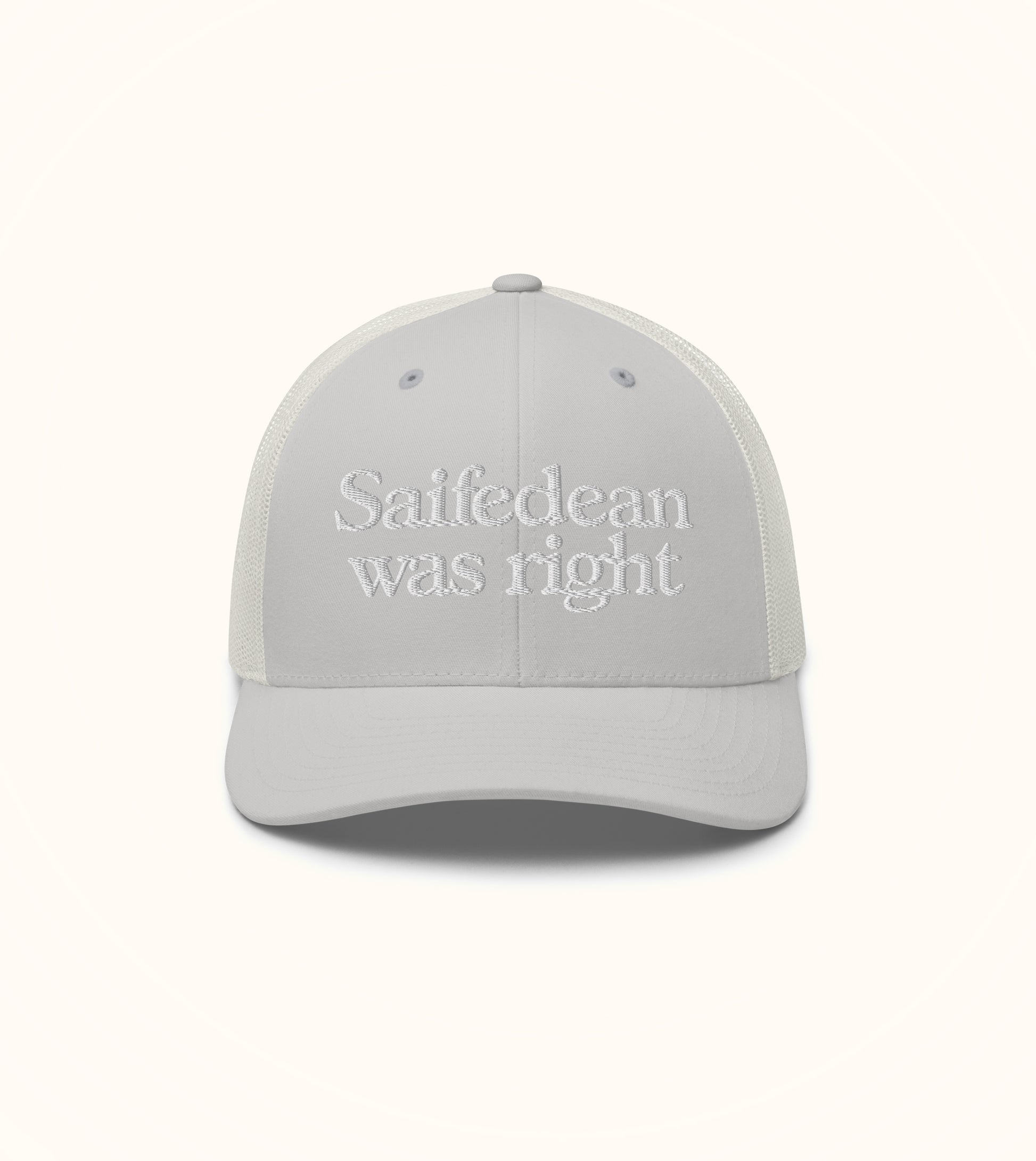 Birdflip® Saifdean trucker hat