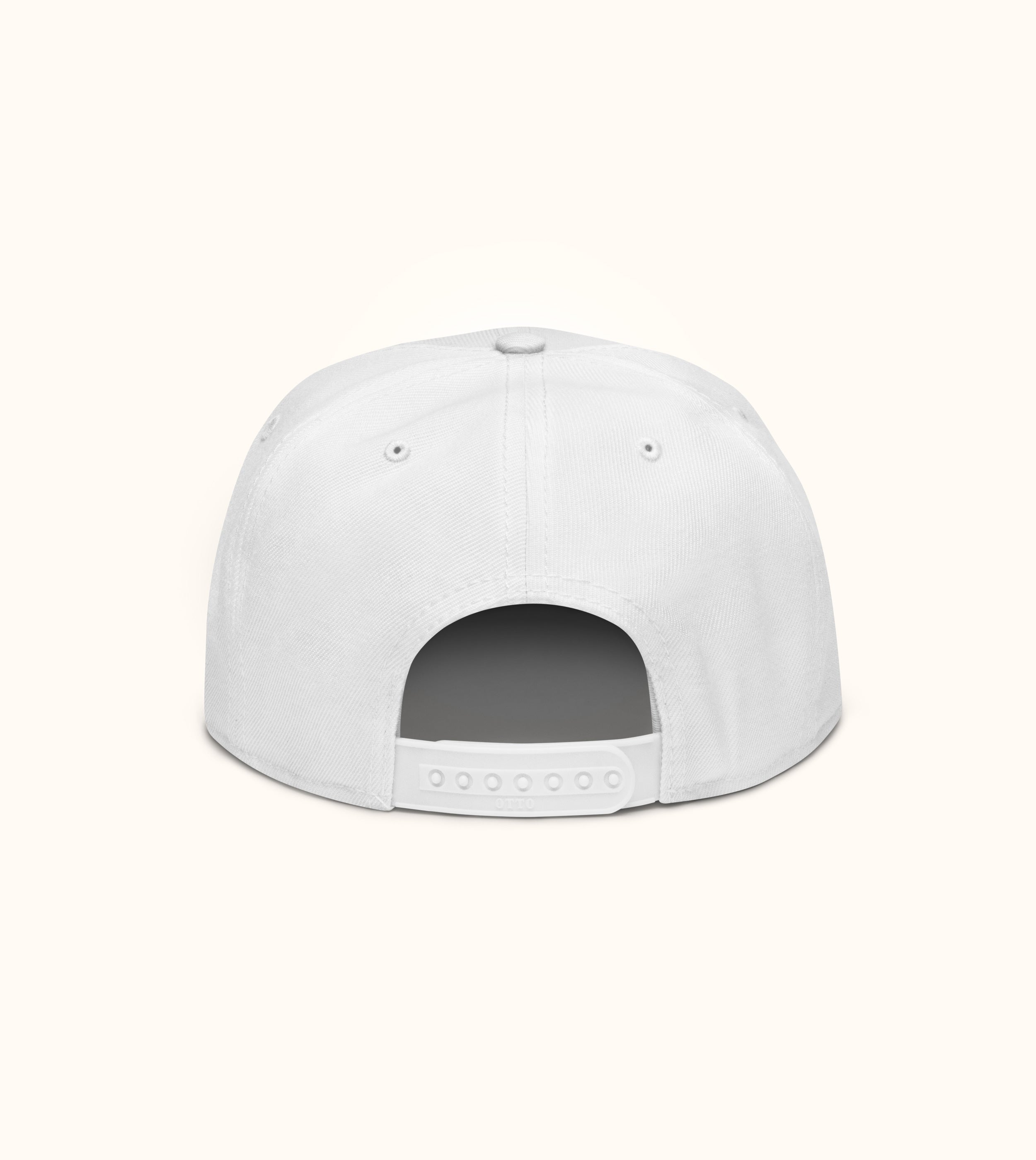 Birdflip® white snapback hat