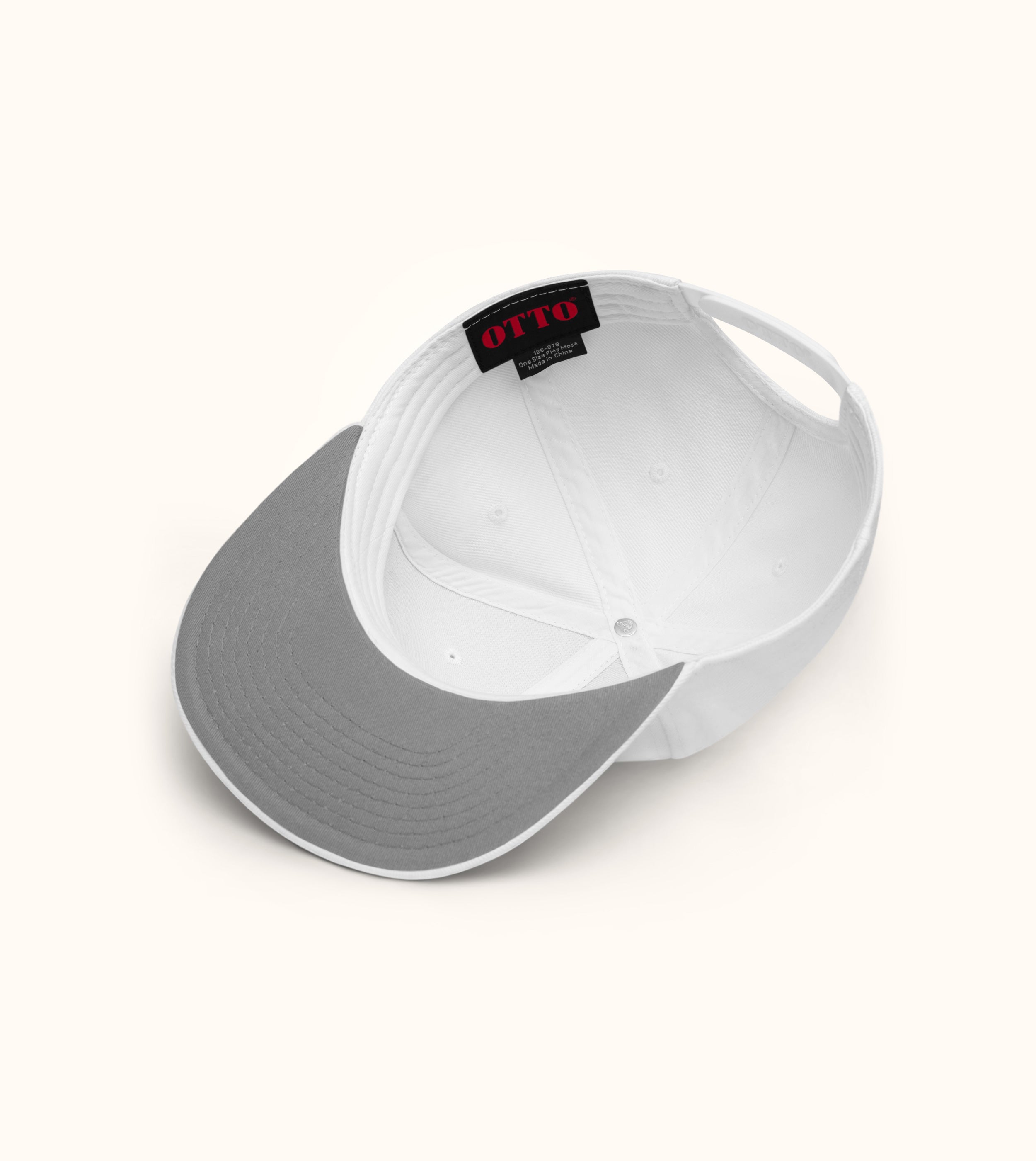 Birdflip® white snapback hat