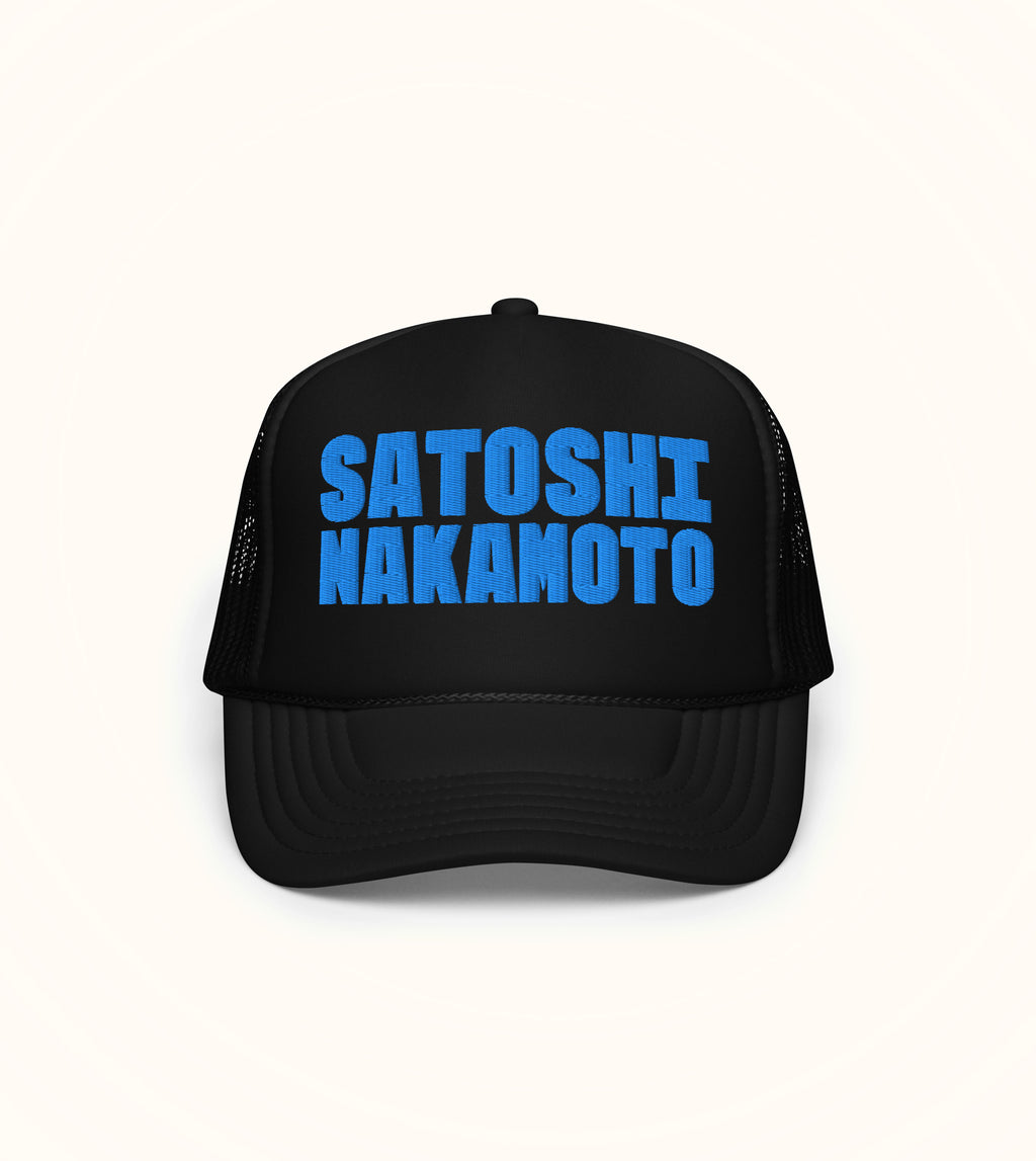 Birdflip® Satoshi Nakamoto trucker hat