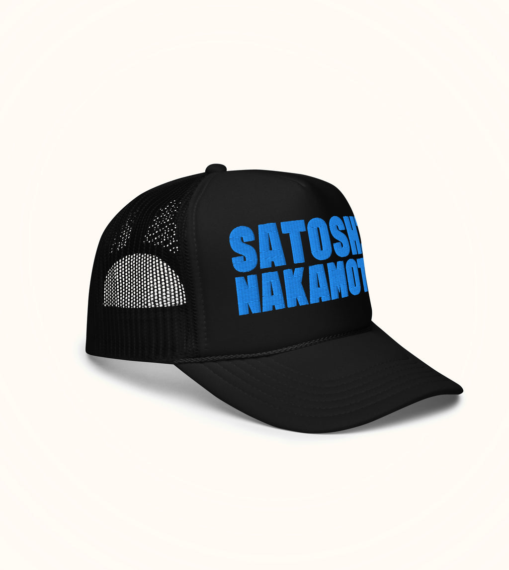 Birdflip® Satoshi Nakamoto trucker hat