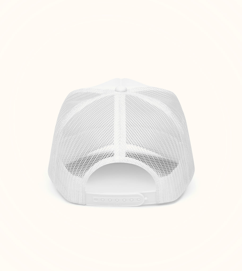 Birdflip® White Paper trucker hat