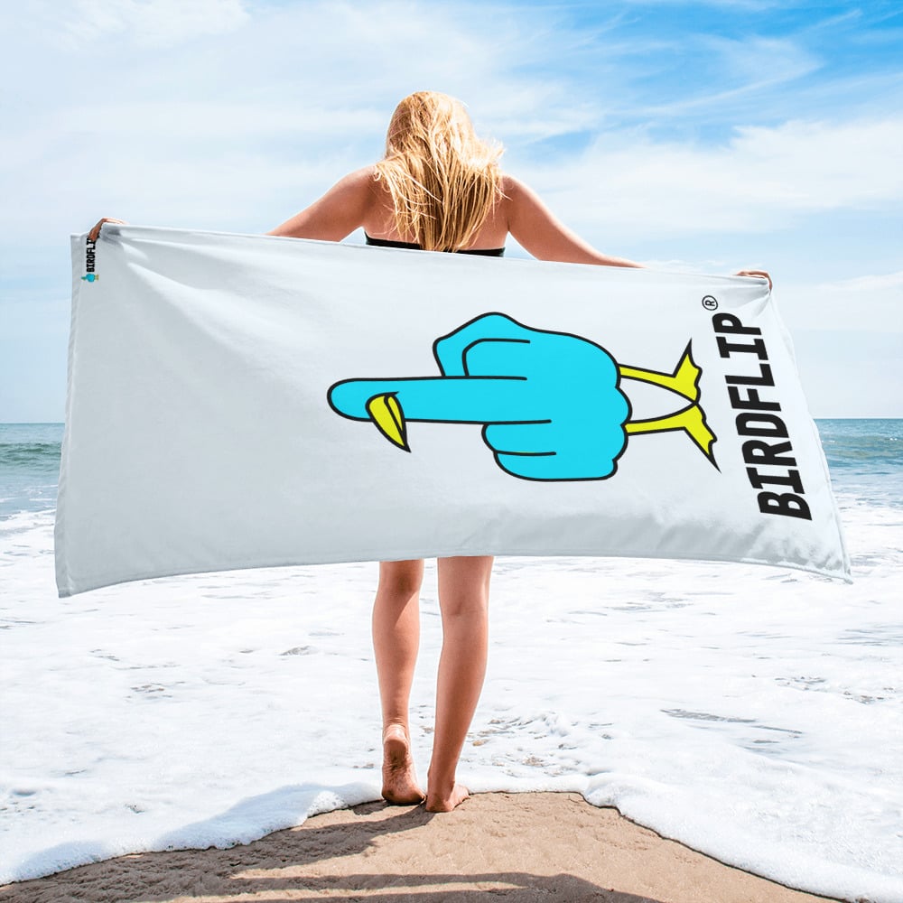 Birdflip® beach towel